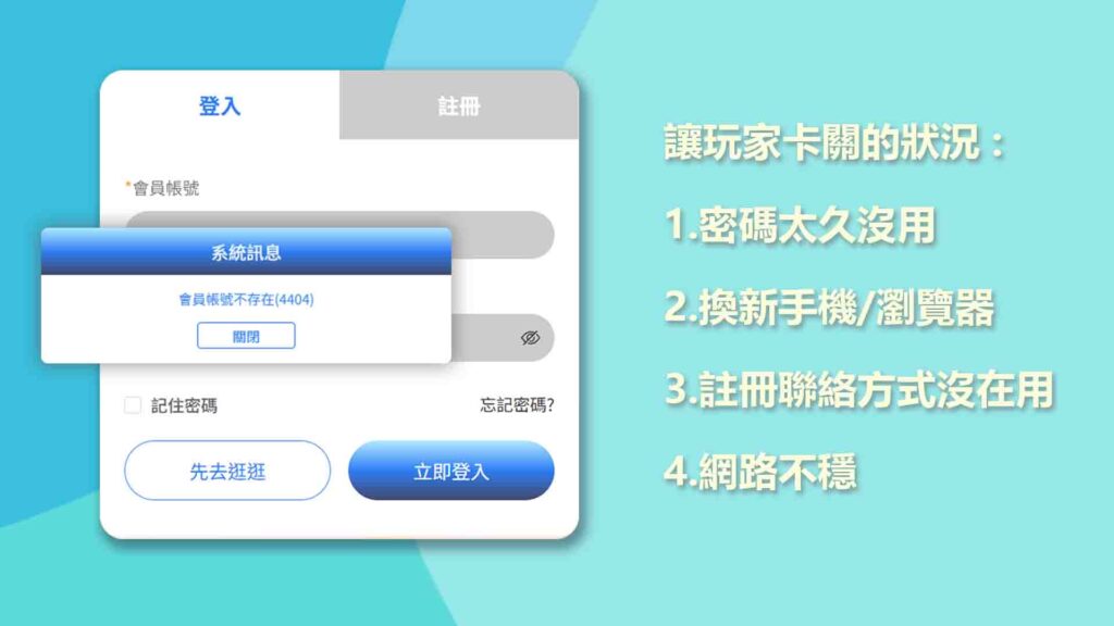 威樂娛樂城忘記密碼的原因